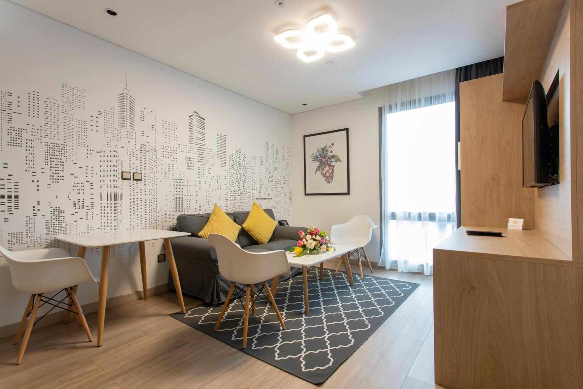 Cindyan Serviced Apartments อัลโคห์บาร์ ภายนอก รูปภาพ
